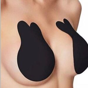 NEW Black Bras Self-Adhesive Adjustable Backless Reusable Lift Bra Cups